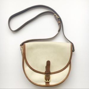 Rare Coach Saddle crossbody leather bag